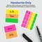 Avery Color-Coding Removable Labels, 1/2" x 1-3/4", Assorted Neon Colors, Non-Printable, 8 Packs, 1,440 Blank Labels Total (21929)